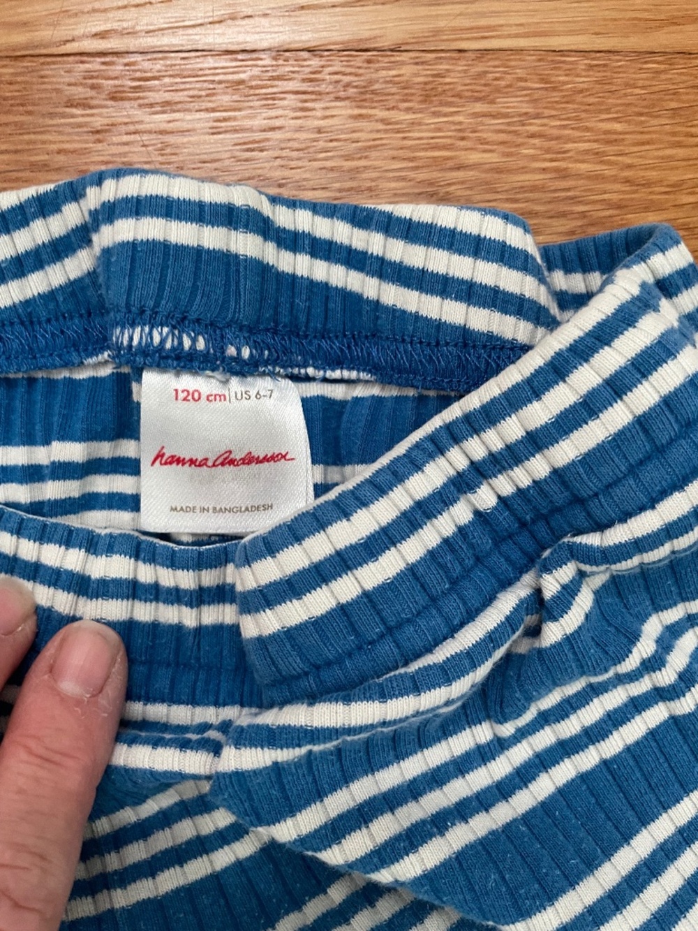 Two pairs of Hanna Andersson Capris
